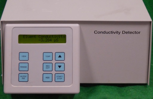 Costech conductivity detector for IC